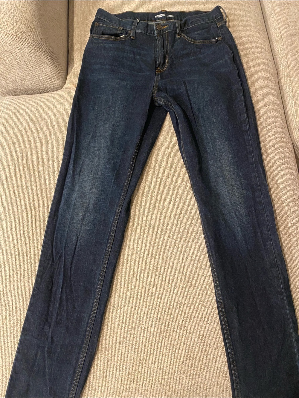 Old Navy Men’s Dark Indigo Slim Straight Jeans